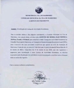 carga fiscal sobre agentes de carteiras móveis